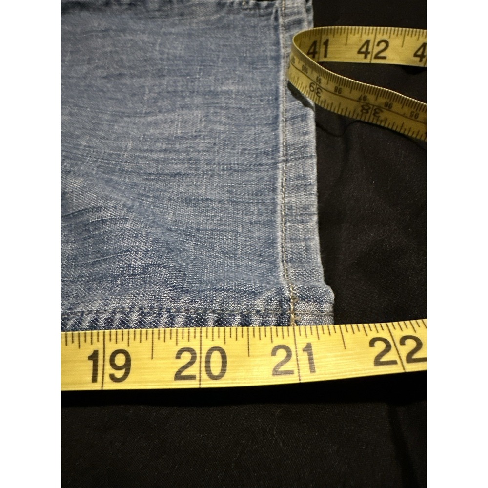 Talbots Capri Wide Leg Medium Wash Size 12 - Picture 6 of 7